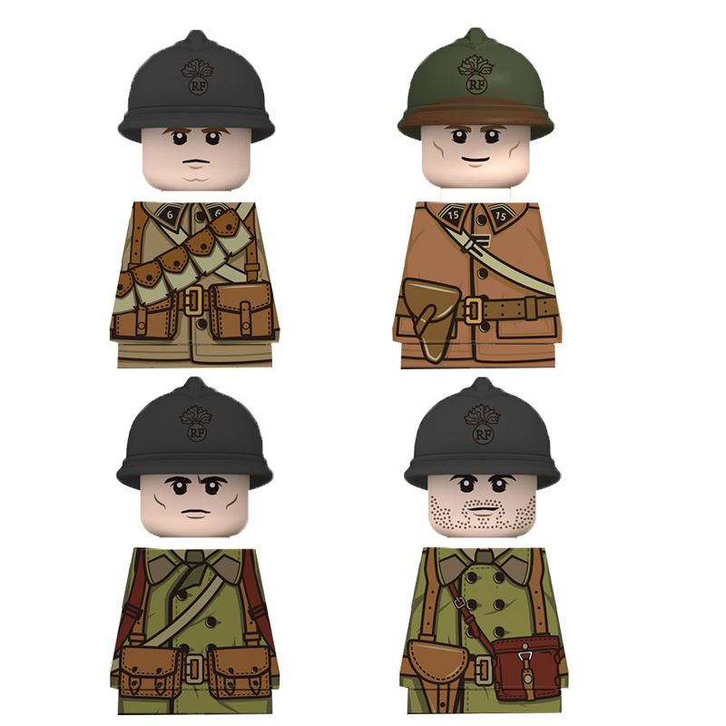 Lego Ww2 Armée Française Brickmafia